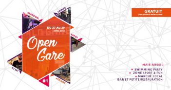 Du 27 au 29 avril, l’Agglo lance son premier Open Gare ! Open Gare