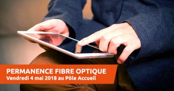 Le 4 mai, l’Agglo organise une permanence fibre optique pour répondre à toutes vos questions Permanence fibre optique