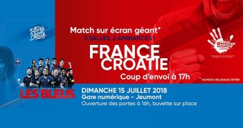 France-Croatie, la finale de la coupe du monde retransmise sur écran géant à Jeumont !